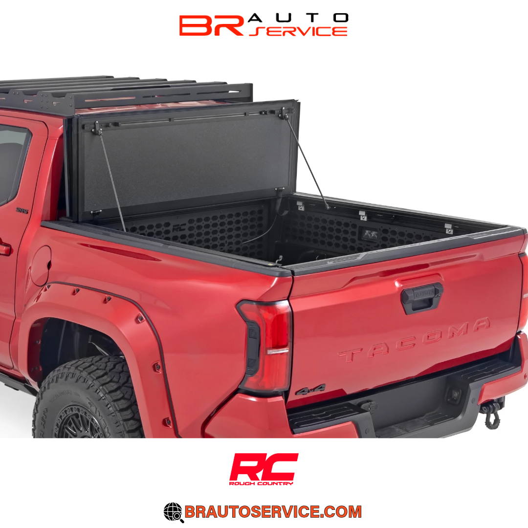 Rough Country Flip Up Hard Tri Fold Bed Cover