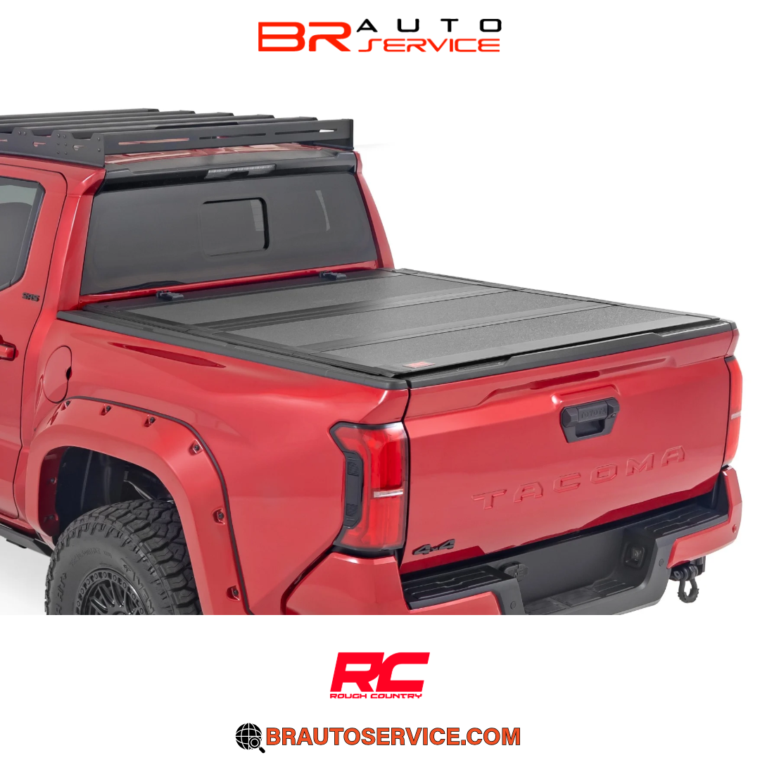 Rough Country Flip Up Hard Tri Fold Bed Cover
